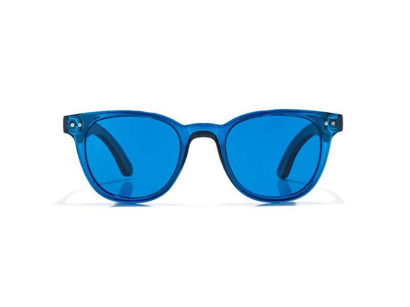 Gafas de sol Madera Deep Blue BBAMBÙS