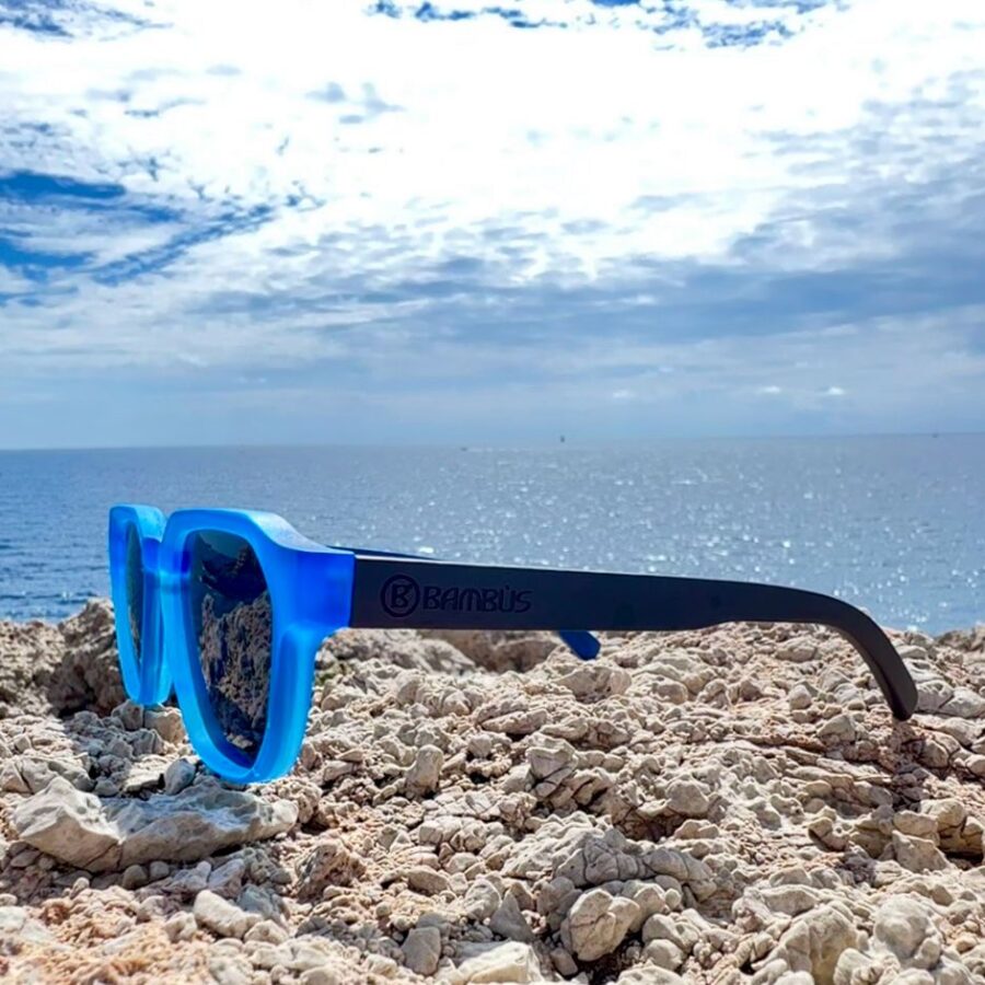 Gafas de sol Madera Azure BBAMBÙS
