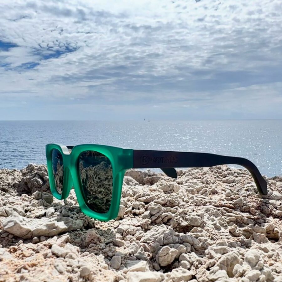 Gafas de sol Madera Emerald BBAMBÙS