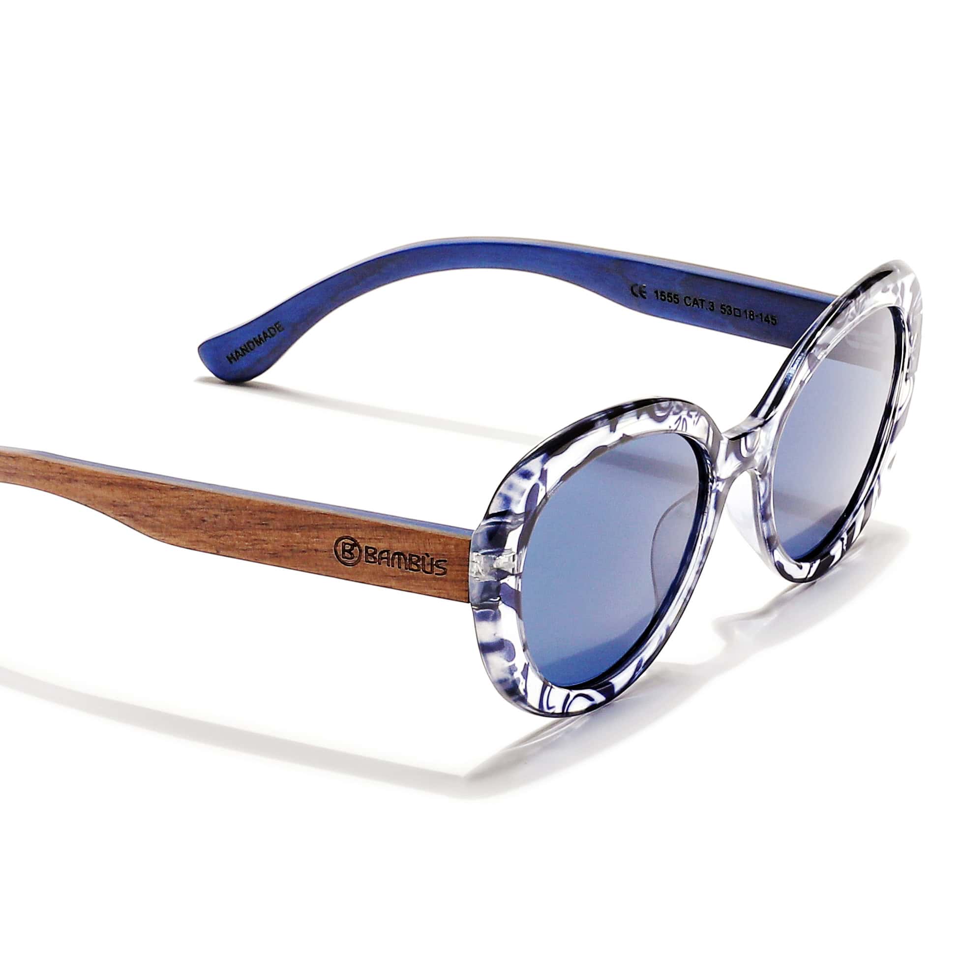 Gafas de sol Madera Indigo Dream BBAMBÙS
