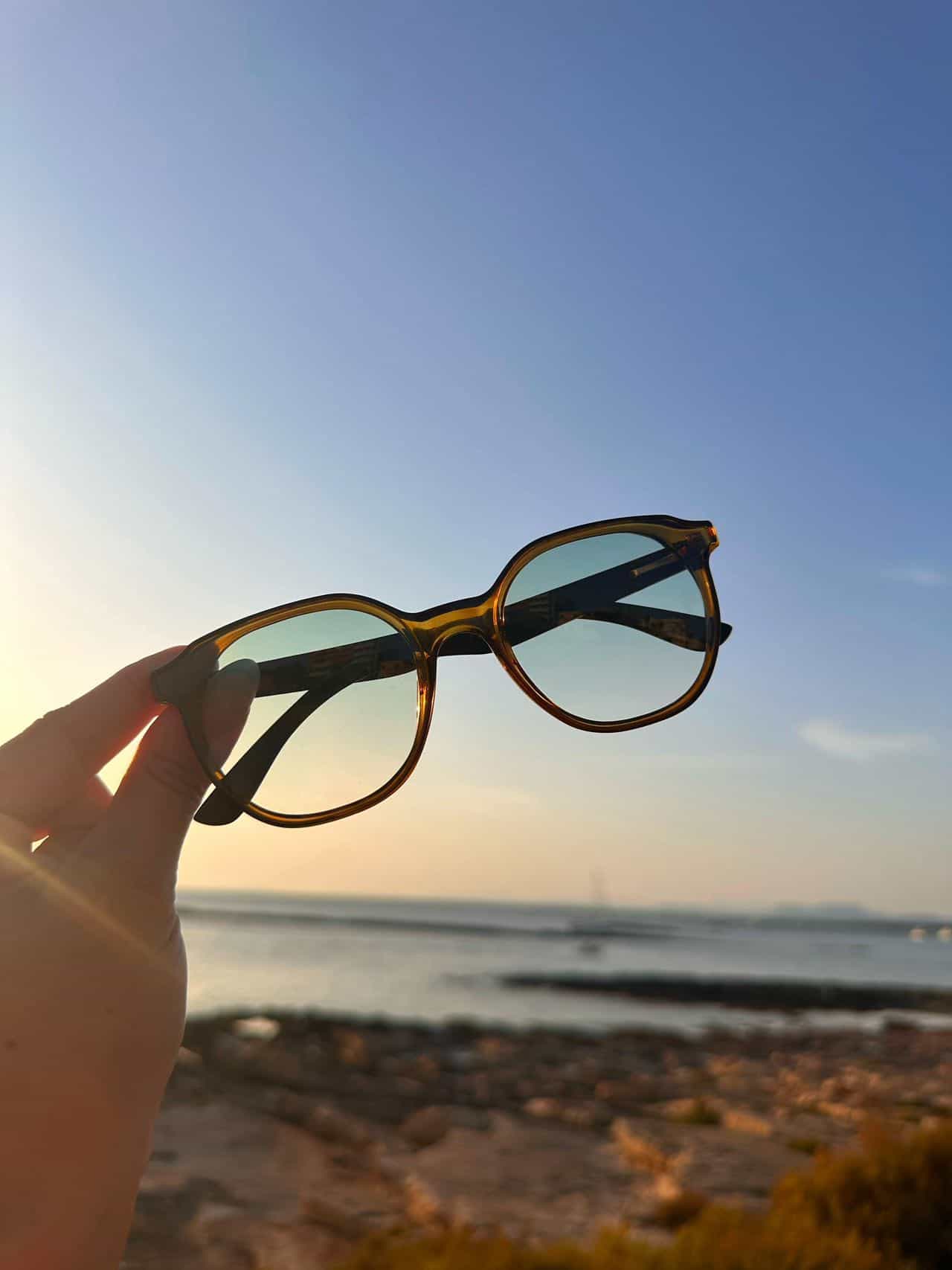 Gafas de sol madera olive